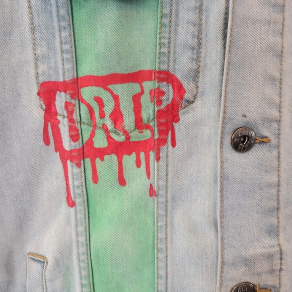 Born Fly Vintage denim vest - Picture 4 of 16